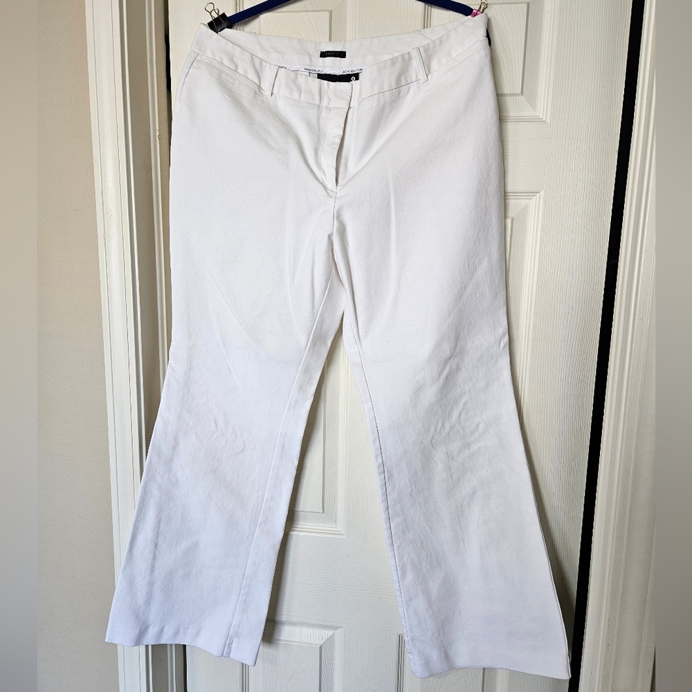 White Flared Pants